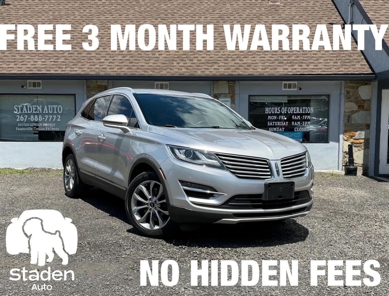 Lincoln MKC Select AWD 2018