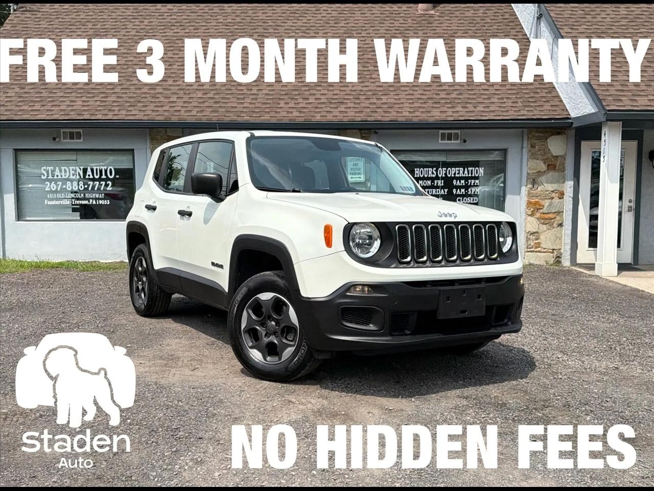 Jeep Renegade Sport 4WD 2015