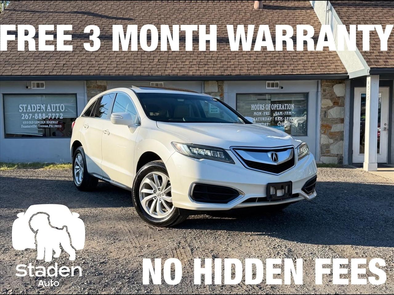 2016 Acura RDX 6-Spd AT AWD w/ Technology Package