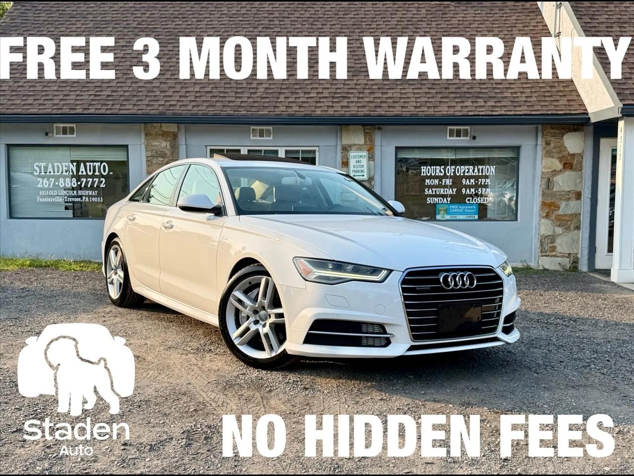 2016 Audi A6 2.0T Premium Plus