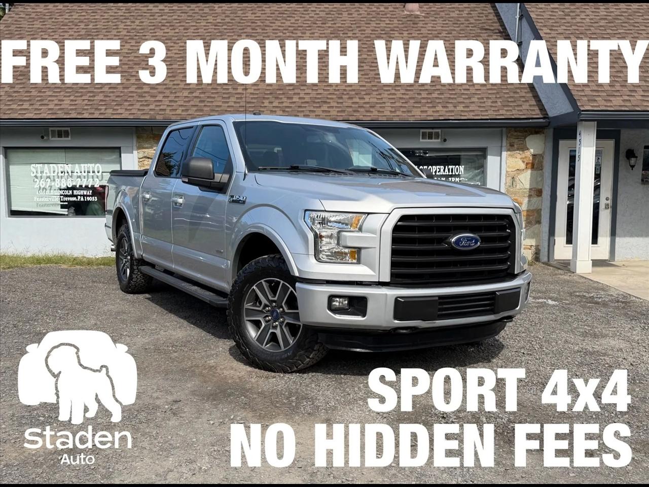 Ford F-150 XLT SuperCrew 5.5-ft. Bed 4WD 2016