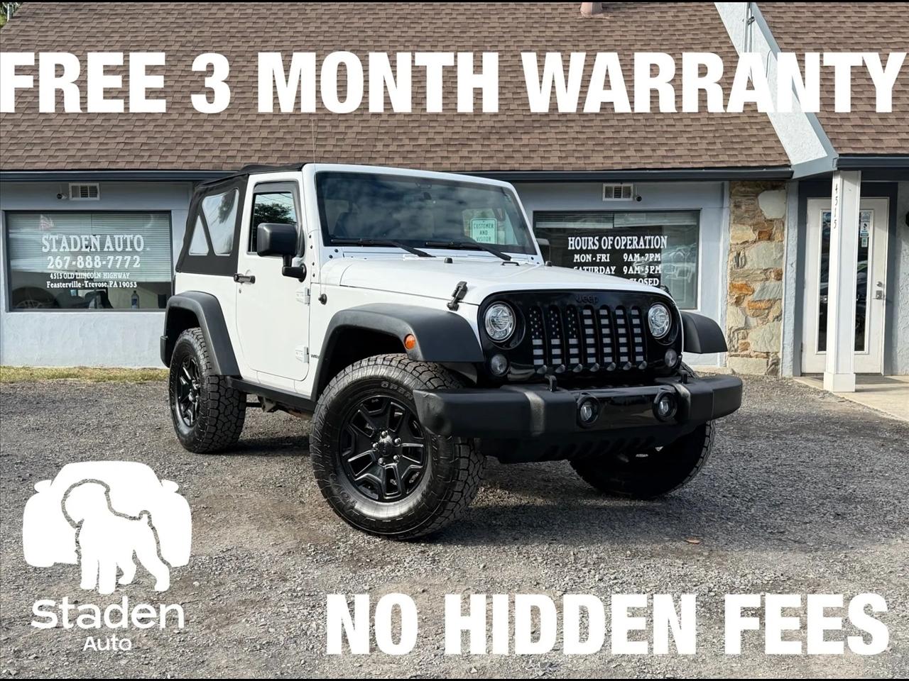 Jeep Wrangler Sport 4WD 2017