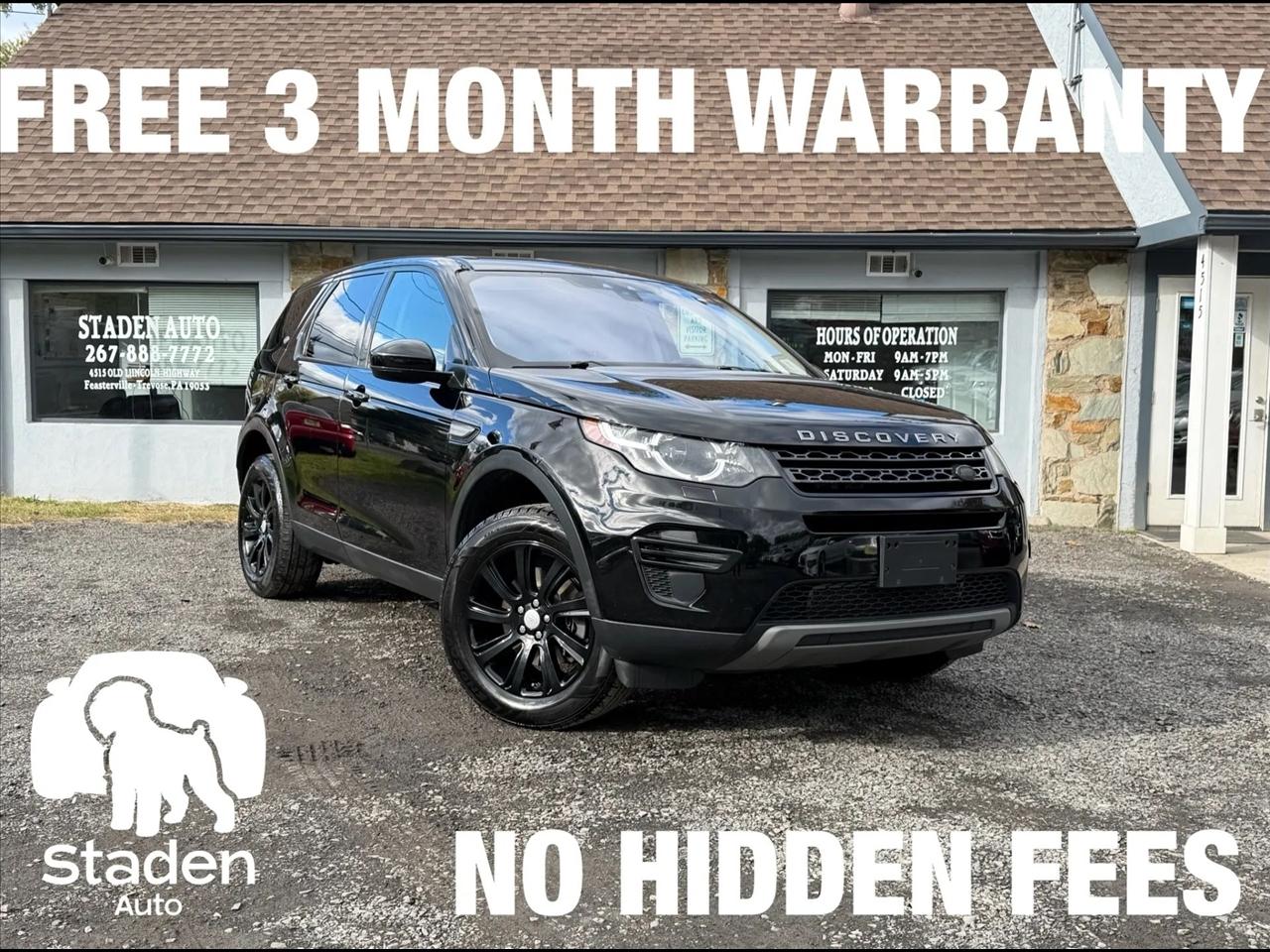 Land Rover Discovery Sport SE 2017