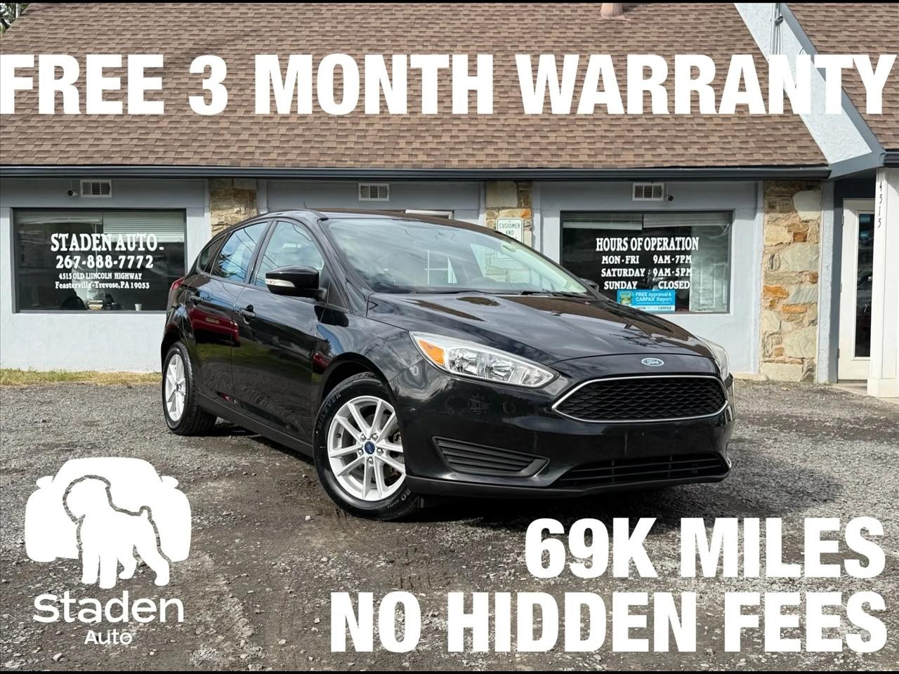 Ford Focus SE Hatch 2015