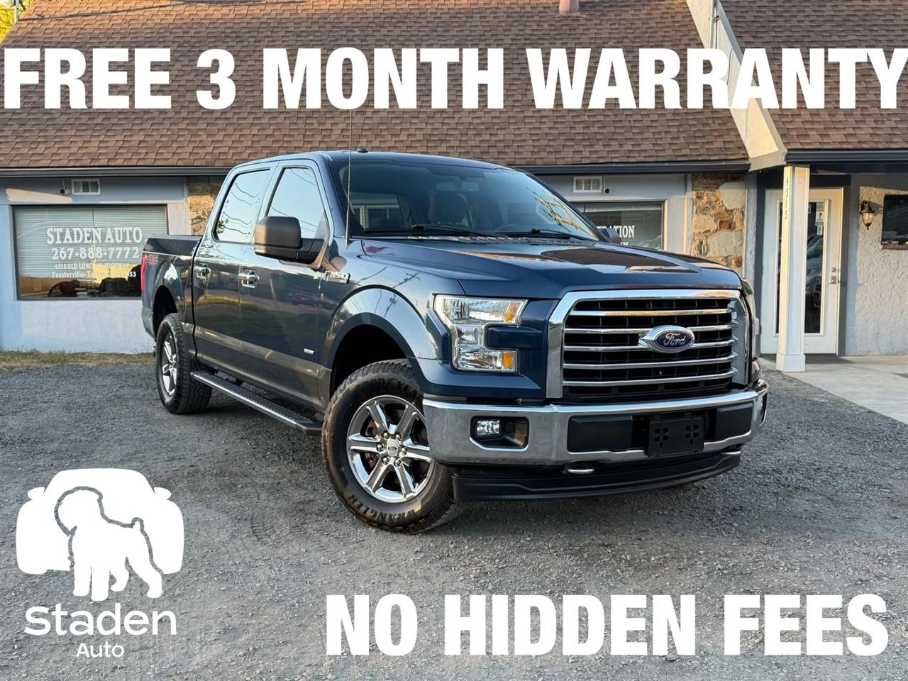 Ford F-150 XLT SuperCrew 5.5-ft. Bed 4WD 2017