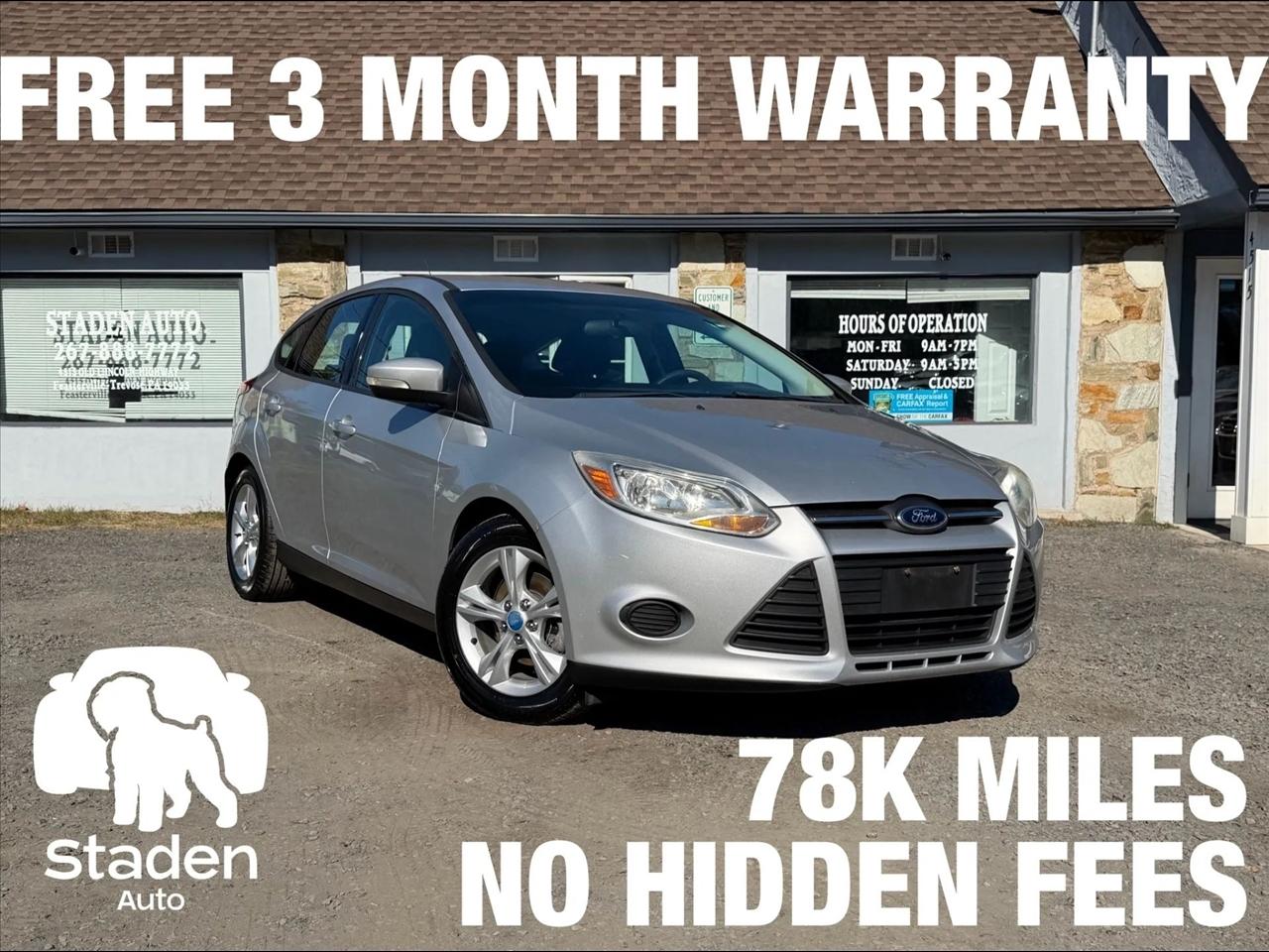 Ford Focus SE Hatch 2013