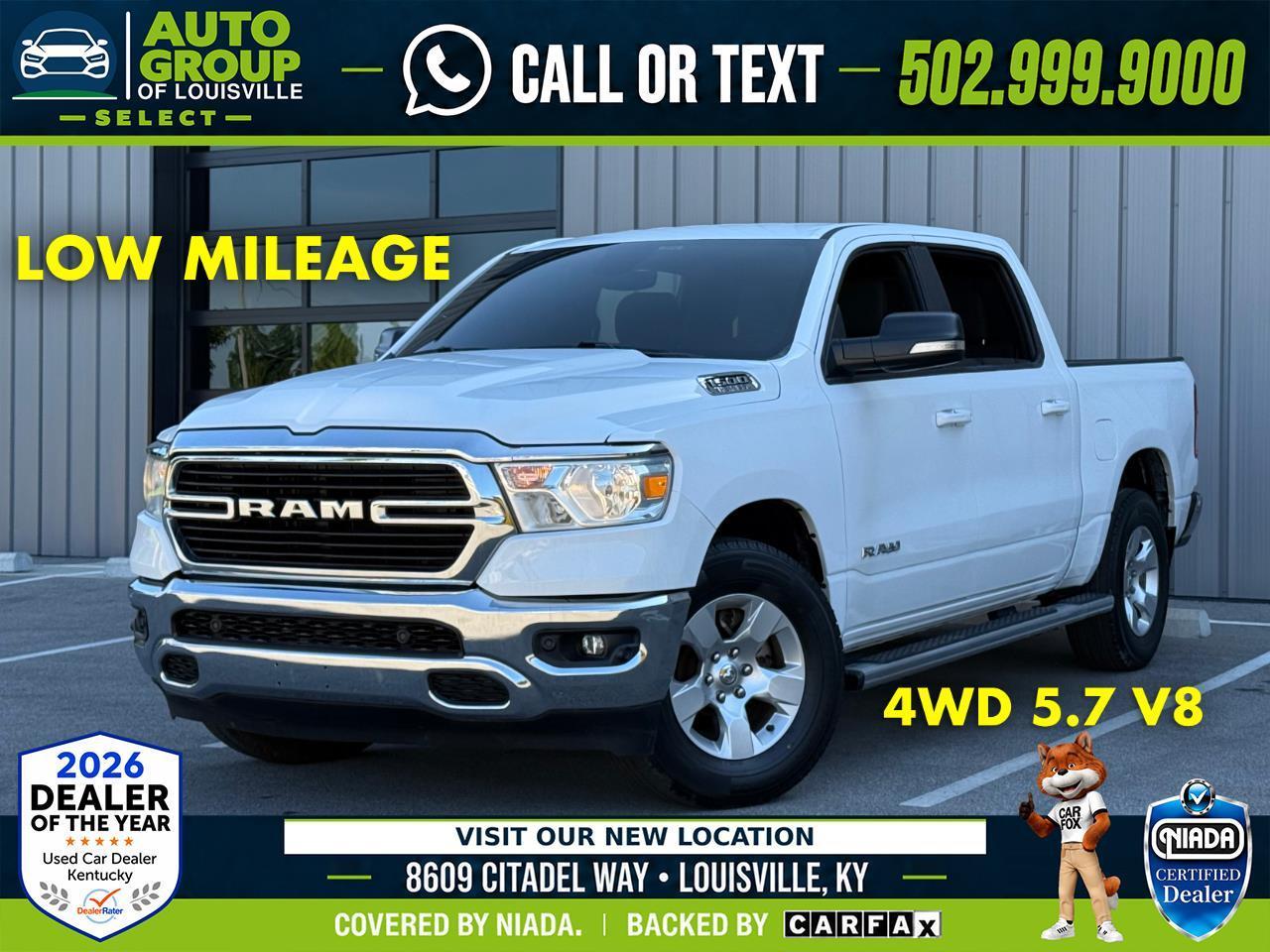2021 RAM 1500 Big Horn 4x4 Crew Cab 5'7" Box