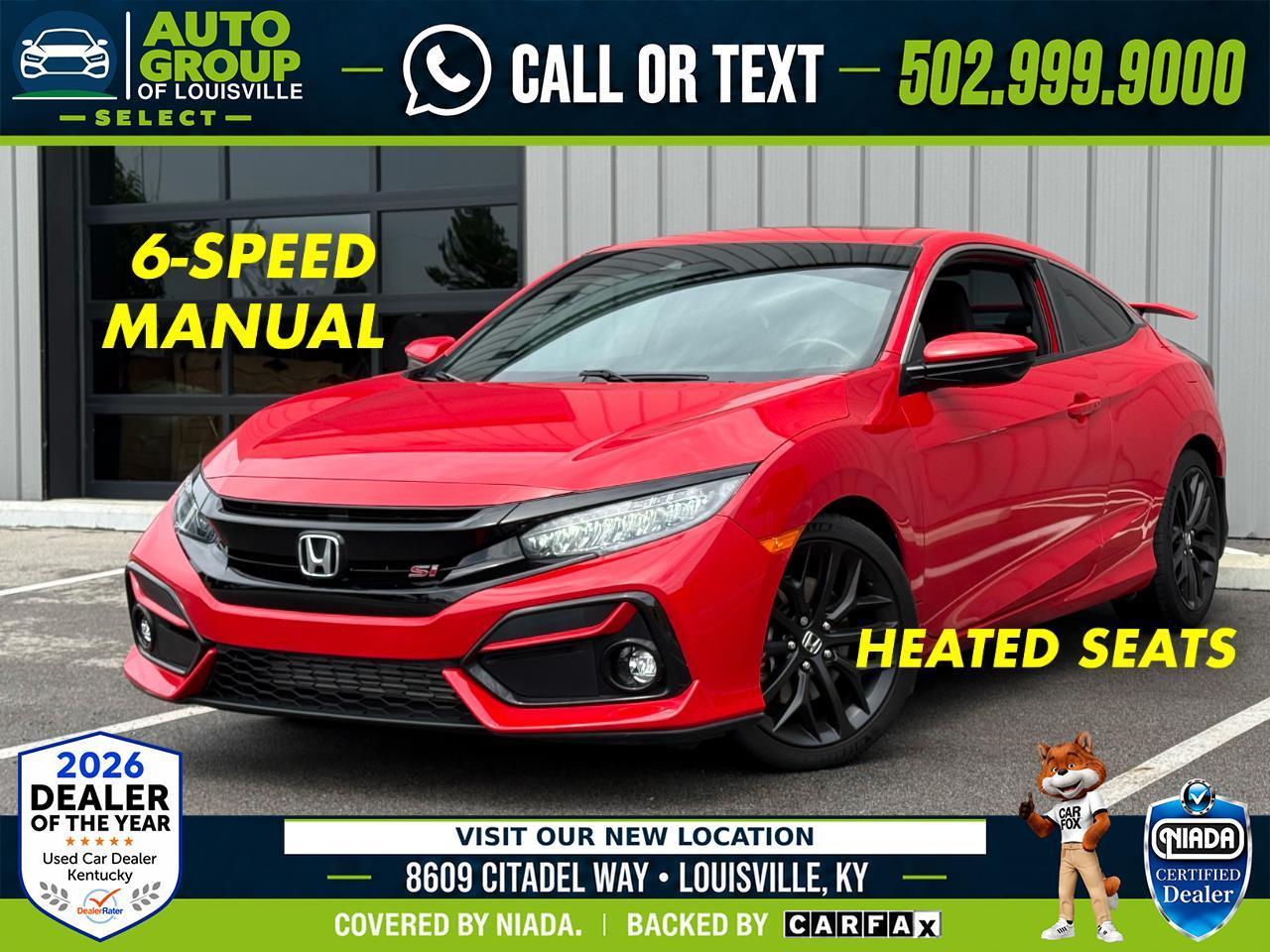 2020 Honda Civic Si Coupe Manual w/Summer Tires