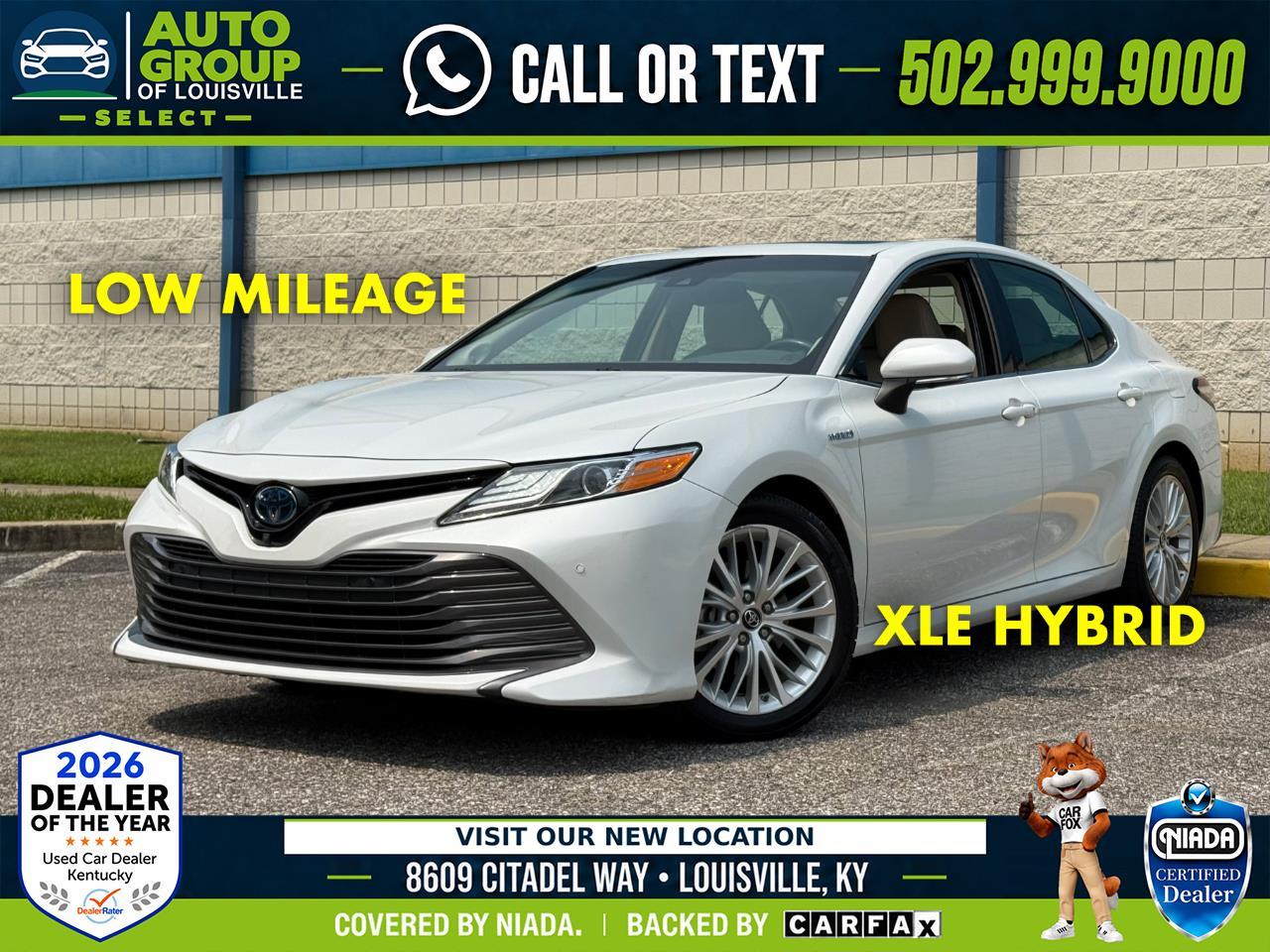 2018 Toyota Camry Hybrid XLE Auto