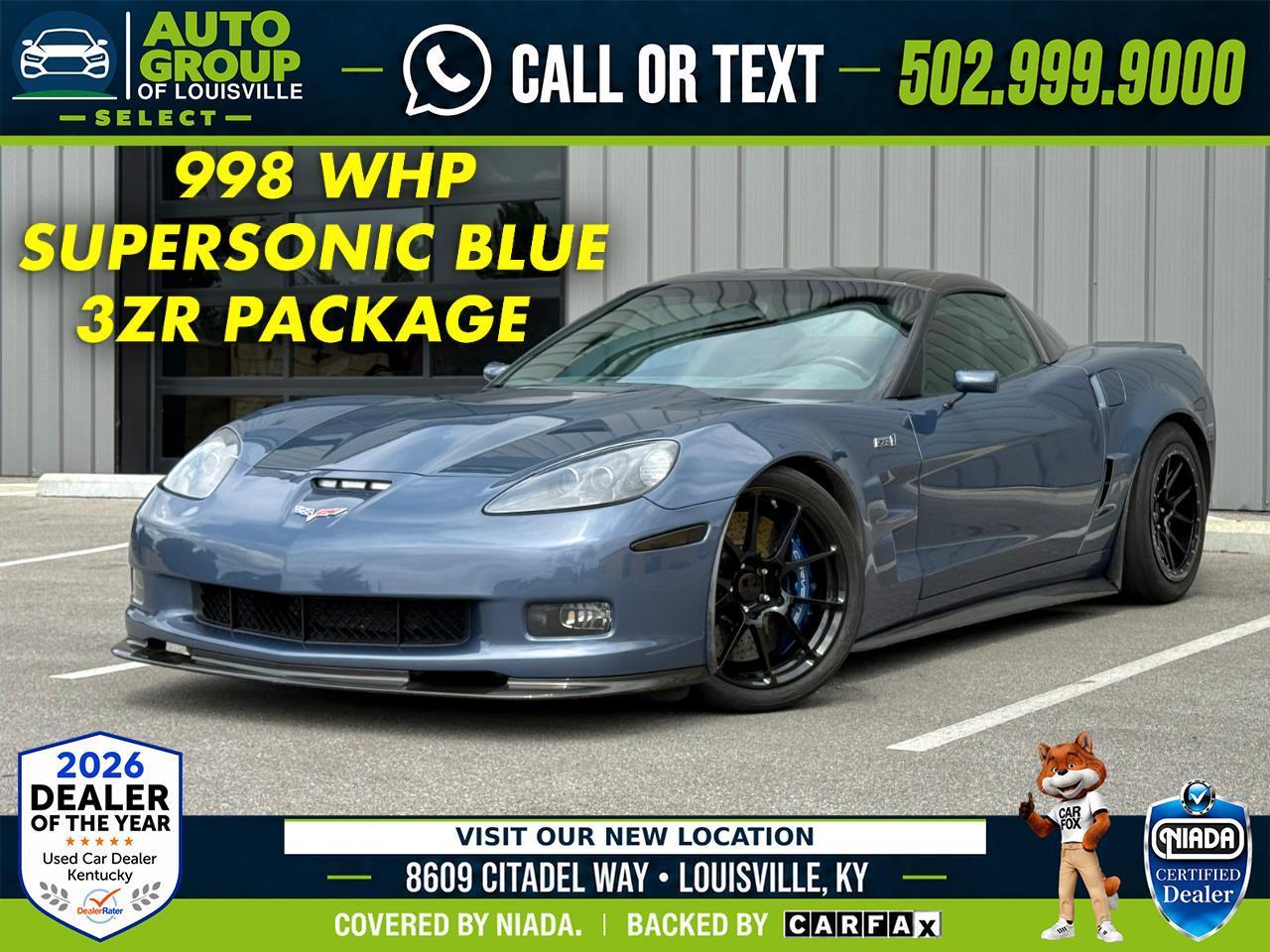 2011 Chevrolet Corvette 2dr Cpe ZR1 w/3ZR