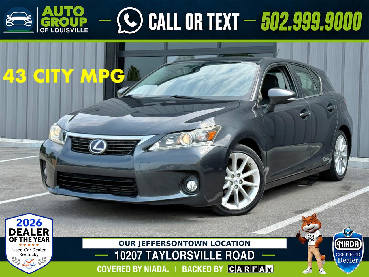 2011 Lexus CT 200h FWD 4dr Hybrid