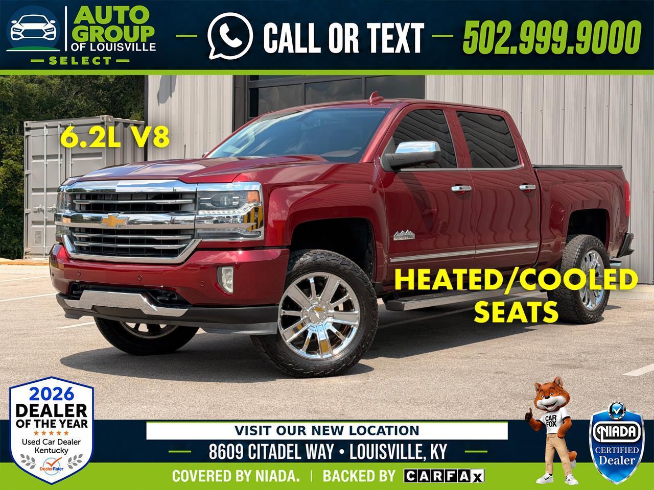 2016 Chevrolet Silverado 1500 2WD Crew Cab 143.5" High Country