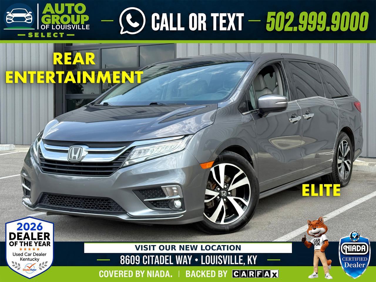 Honda Odyssey Elite Auto 2019