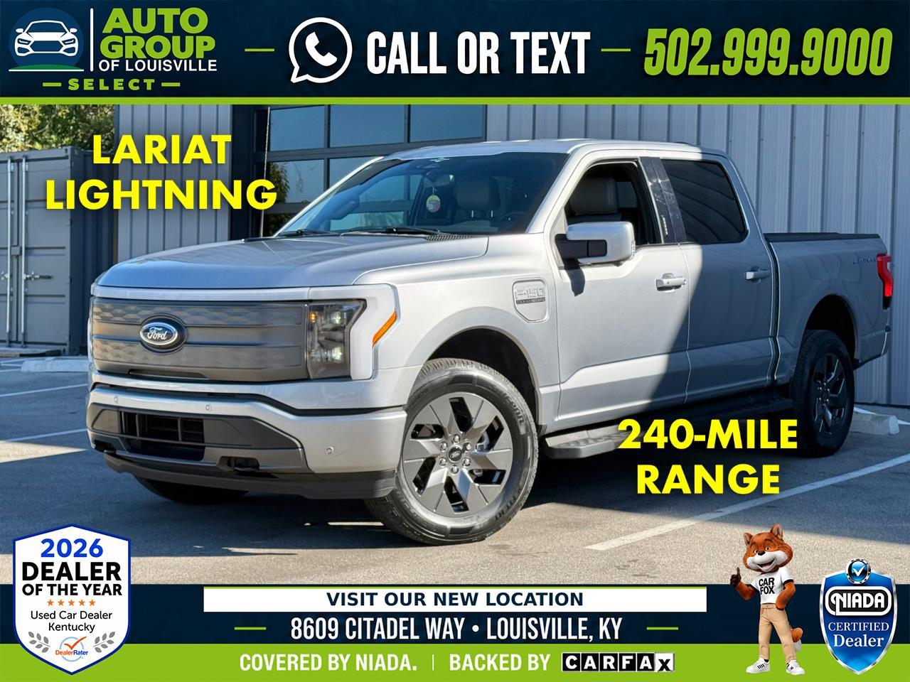 2023 Ford F-150 Lightning LARIAT 4WD SuperCrew 5.5' Box