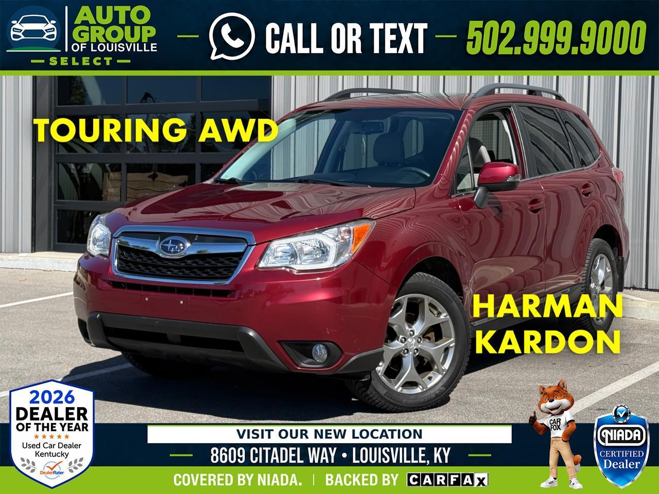 2016 Subaru Forester 4dr CVT 2.5i Touring PZEV