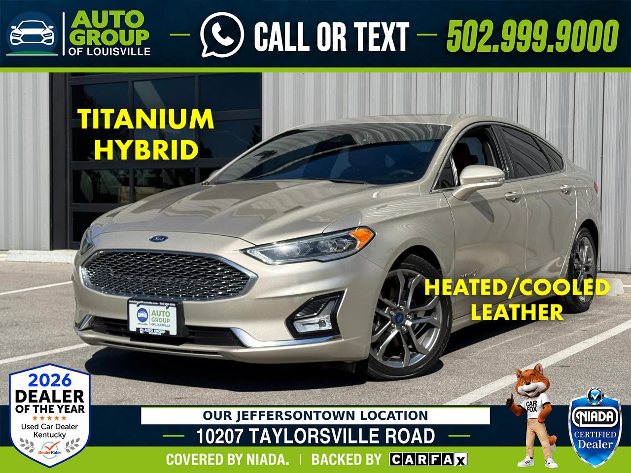 Ford Fusion Hybrid Titanium FWD 2019