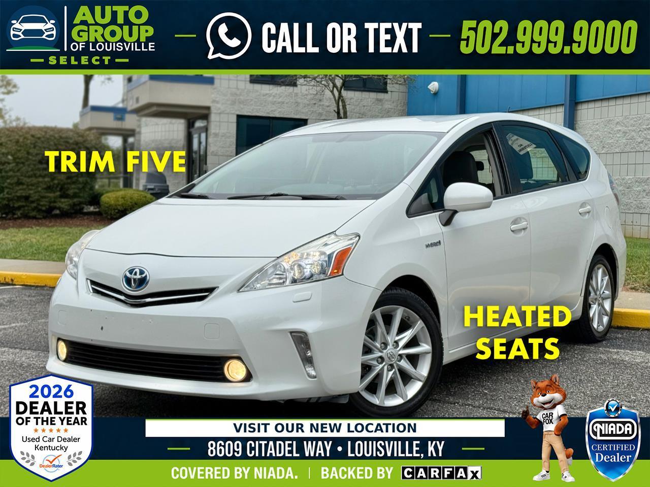 Toyota Prius V 5dr Wgn Three (Natl) 2013