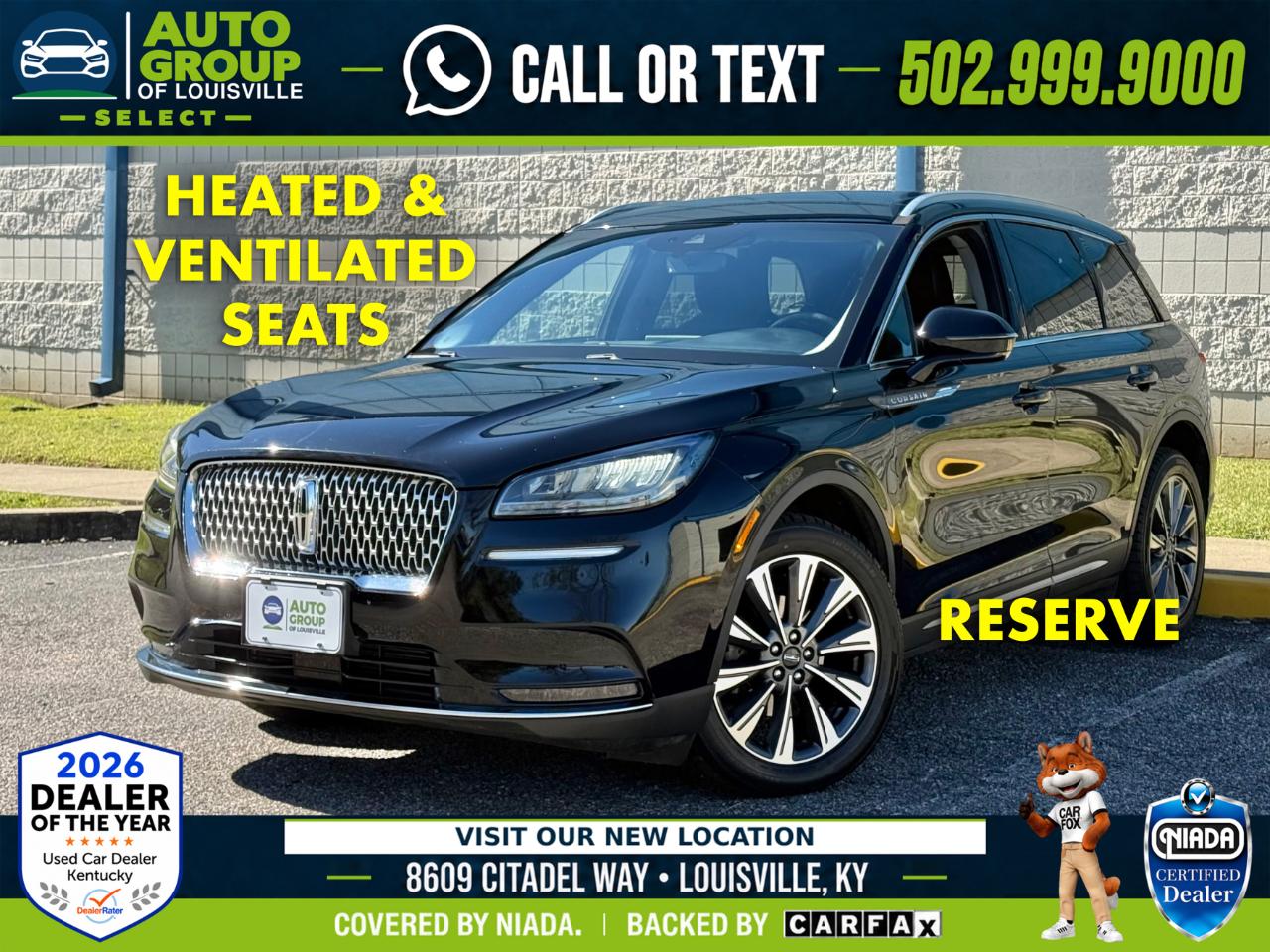 2021 Lincoln Corsair Reserve AWD