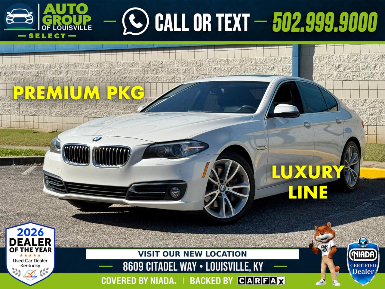 2015 BMW 5 Series 4dr Sdn 535i RWD
