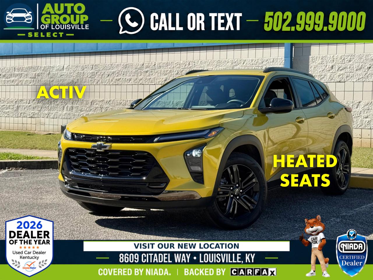 Chevrolet Trax FWD 4dr ACTIV 2025