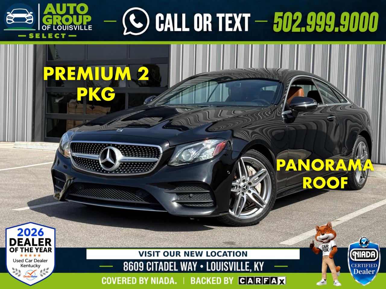 Mercedes-Benz E-Class E 400 4MATIC Coupe 2018