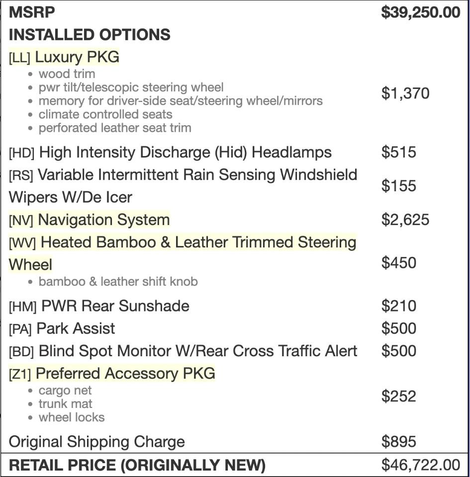 Lexus ES 300h 4dr Sdn Hybrid 2013