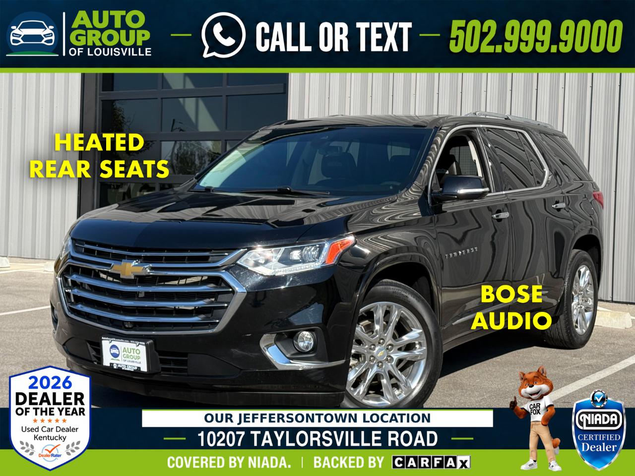 Chevrolet Traverse FWD 4dr High Country 2020