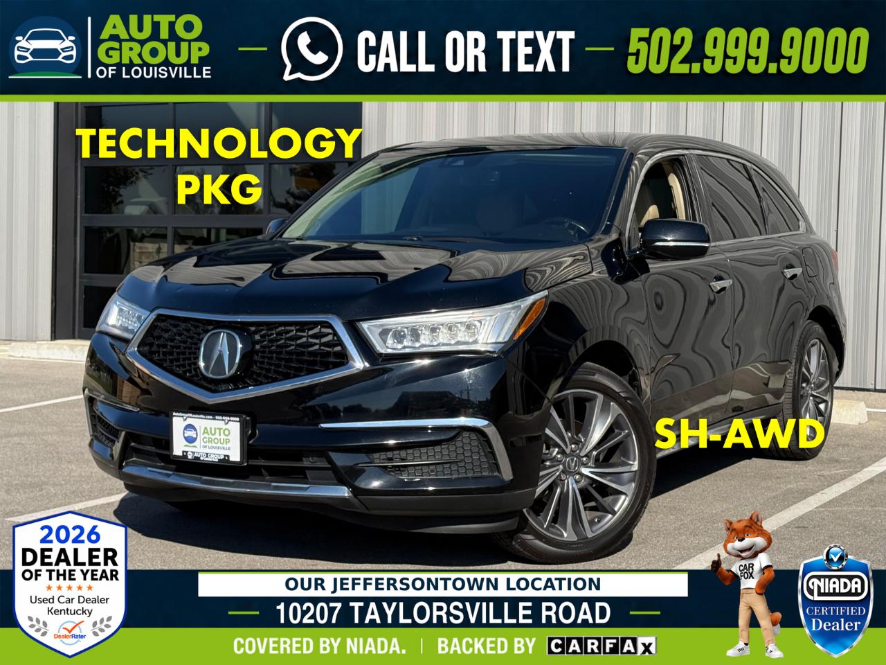 2019 Acura MDX SH-AWD w/Technology Pkg