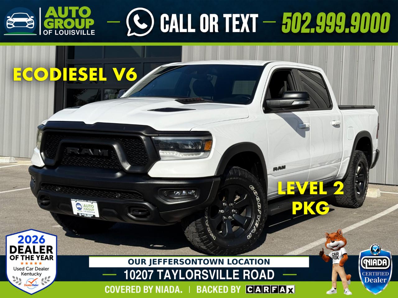 RAM 1500 Rebel 4x4 Crew Cab 5'7" Box 2022