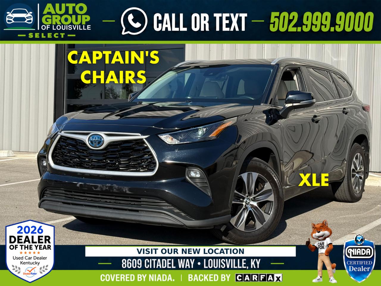 Toyota Highlander Hybrid XLE AWD (Natl) 2024