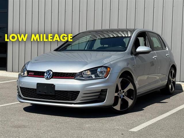 Black 2015 Volkswagen Golf GTI Hatchback Front-Wheel Drive Automatic