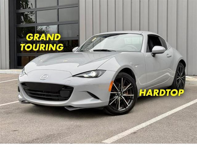 Aero Gray Metallic 2025 Mazda MX-5 Miata Convertible Rear-Wheel Drive Automatic