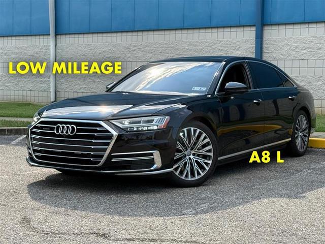 Mythos Black Metallic 2019 Audi A8 Sedan All-Wheel Drive Automatic