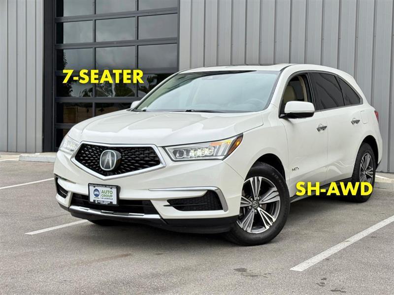 White 2017 Acura MDX SUV / Crossover All-Wheel Drive Automatic