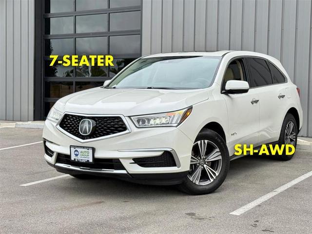 White 2017 Acura MDX SUV / Crossover All-Wheel Drive Automatic