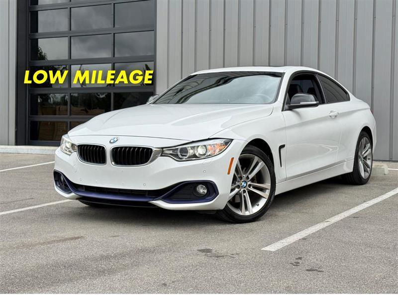 White 2015 BMW 4 Series Coupe All-Wheel Drive Automatic