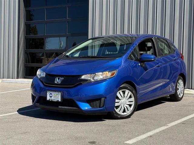 Blue 2016 Honda Fit Hatchback Front-Wheel Drive Automatic