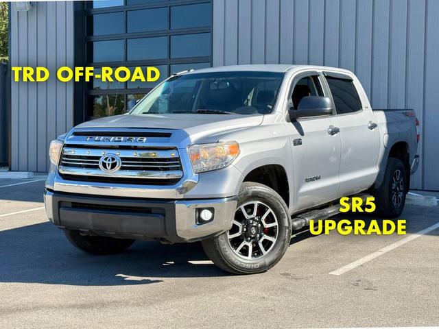 Gray 2017 Toyota Tundra Pickup Truck Four-Wheel Drive Automatic