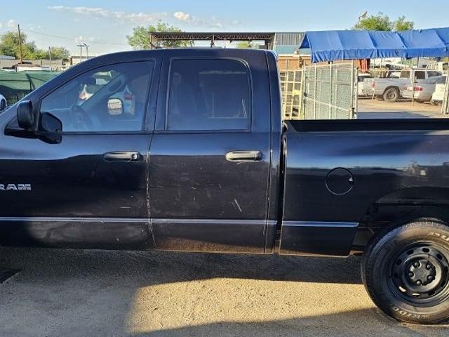 Blue 2008 Dodge RAM 1500 Pickup Truck Rear-Wheel Drive Automatic