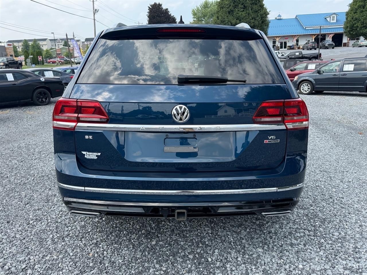 Volkswagen Atlas V6 SE w/Technology R-Line 4MOTION 2019