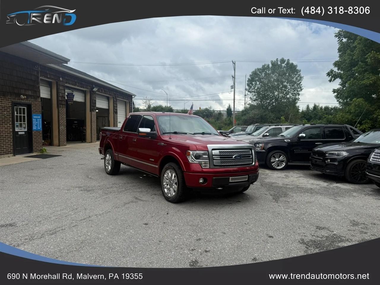 2013 Ford F-150 Platinum SuperCrew 5.5-ft. Bed 4WD
