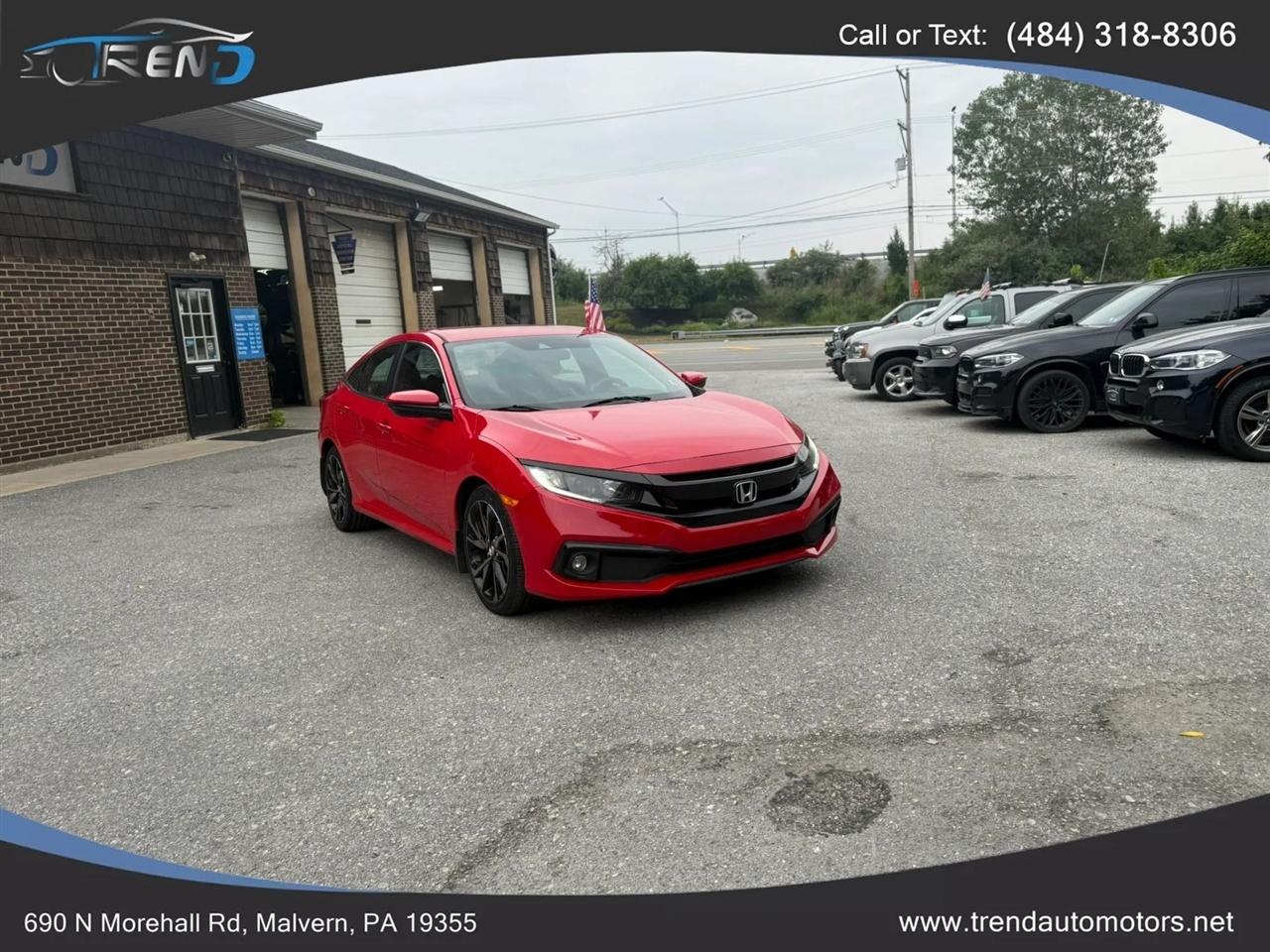 2019 Honda Civic EX Honda Sensing Sedan CVT