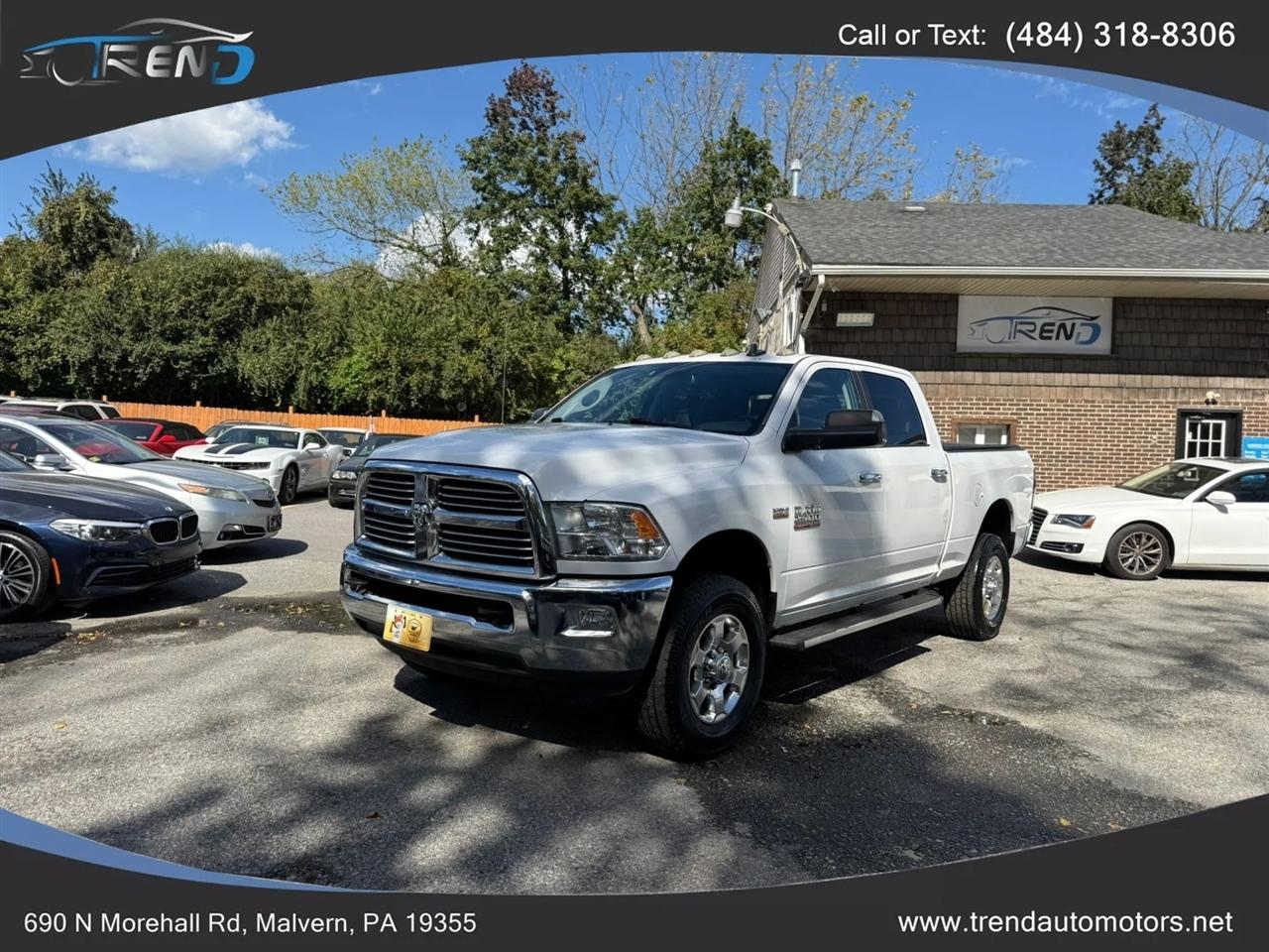 2016 RAM 2500 SLT Crew Cab SWB 4WD