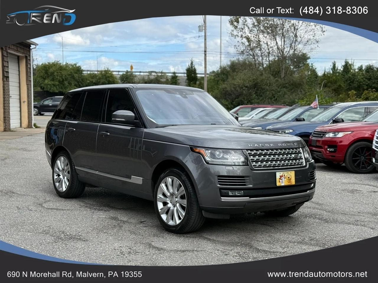 2017 Land Rover Range Rover Supercharged