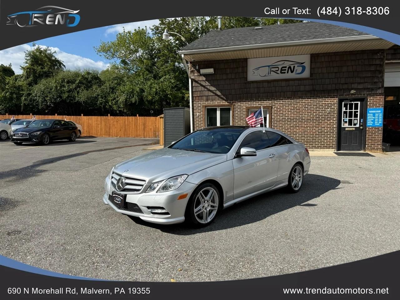 2013 Mercedes-Benz E-Class E550 Coupe