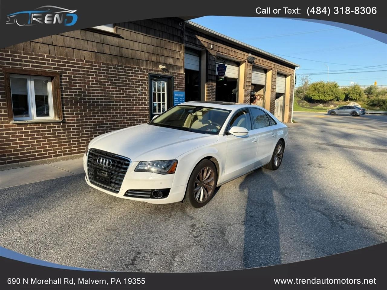 2014 Audi A8 3.0T Sedan quattro Tiptronic