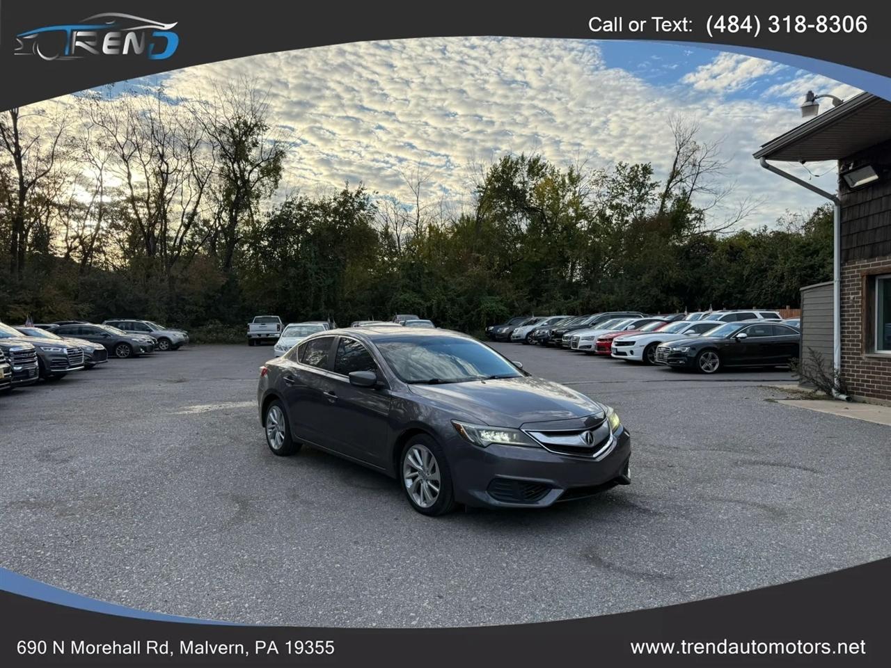 2018 Acura ILX 8-Spd AT w/ AcuraWatch Plus Package