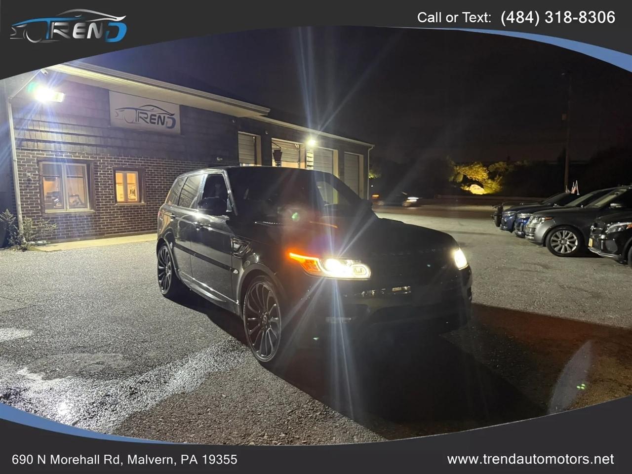 2016 Land Rover Range Rover Sport 5.0L V8 Supercharged Autobiography