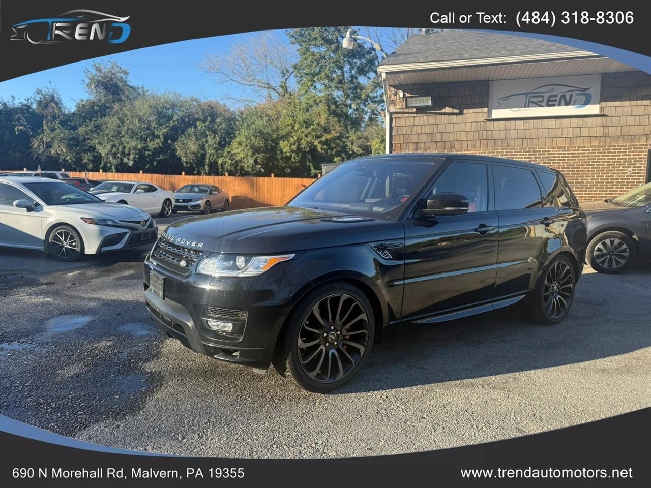 2016 Land Rover Range Rover Sport 5.0L V8 Supercharged Autobiography