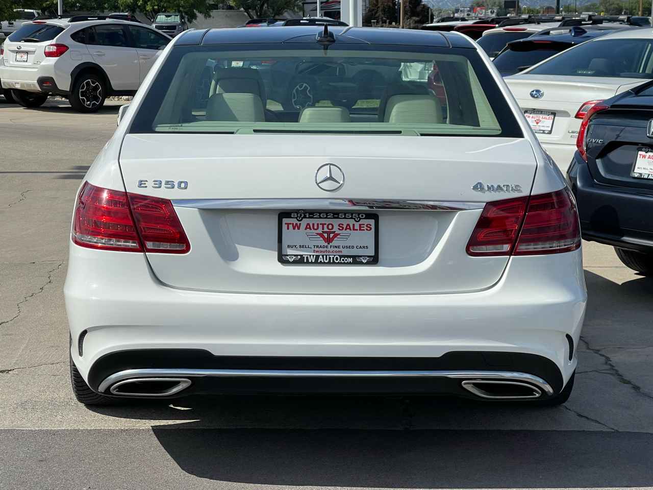 Mercedes-Benz E-Class E350 4MATIC Sedan 2014